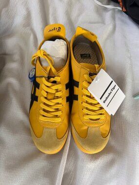 Onitsuka Tiger Mexico 66 Tai Chi Yellow Black Kill Bill Brand New sz 40